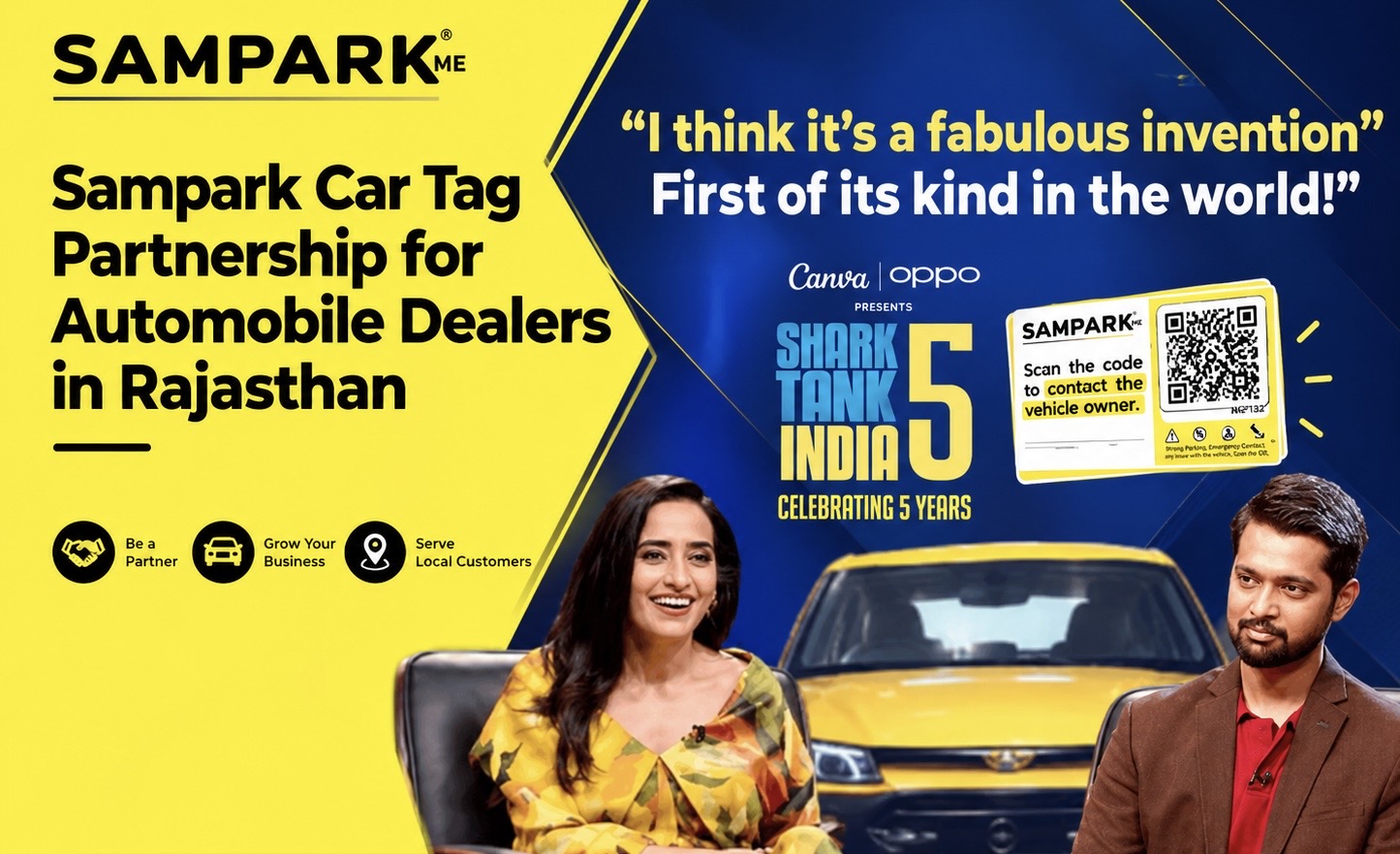 Sampark Car Tag Partnership for Automobile Dealers in Rajasthan